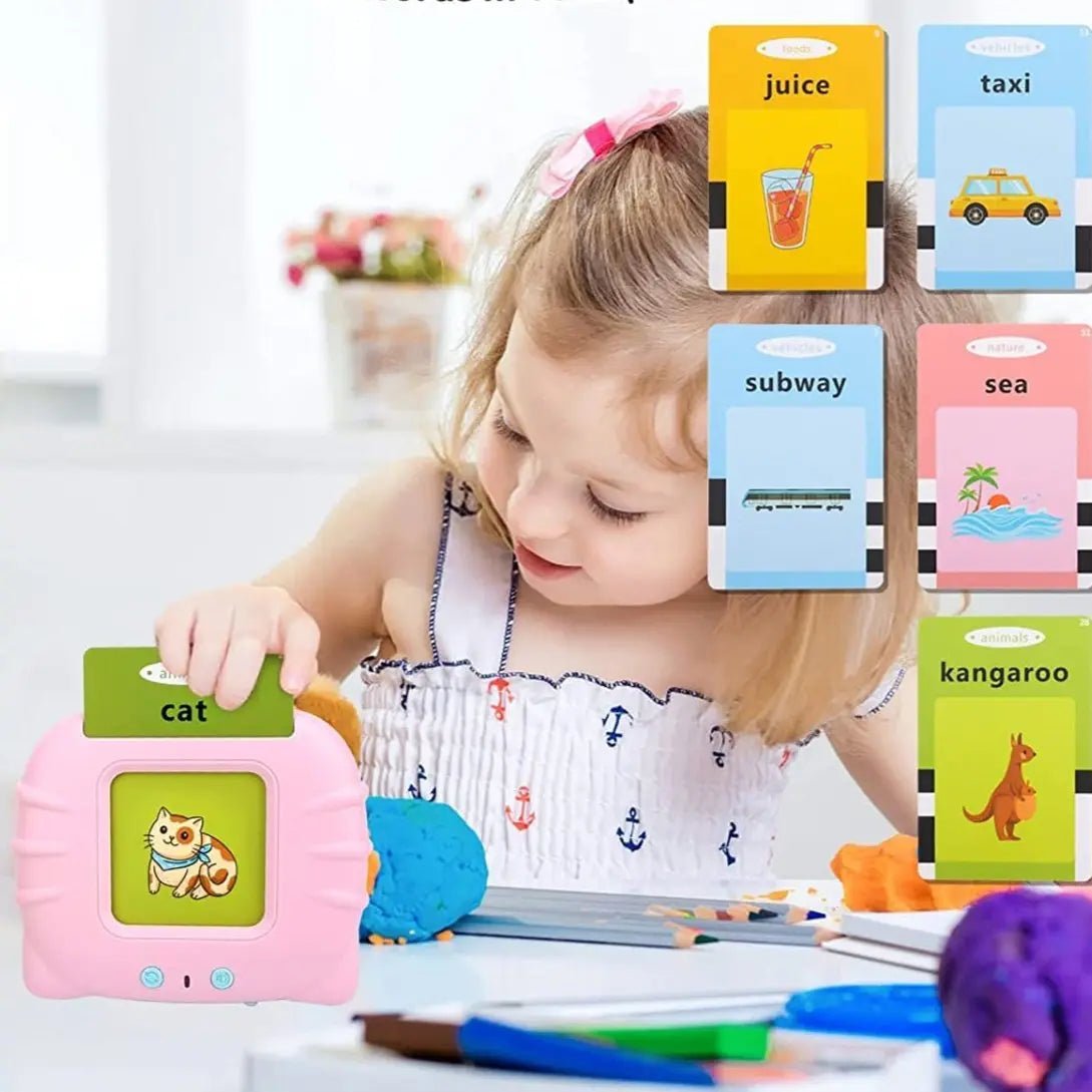 Education English Talking Flash Cards Learning Machine For Kids (08C)