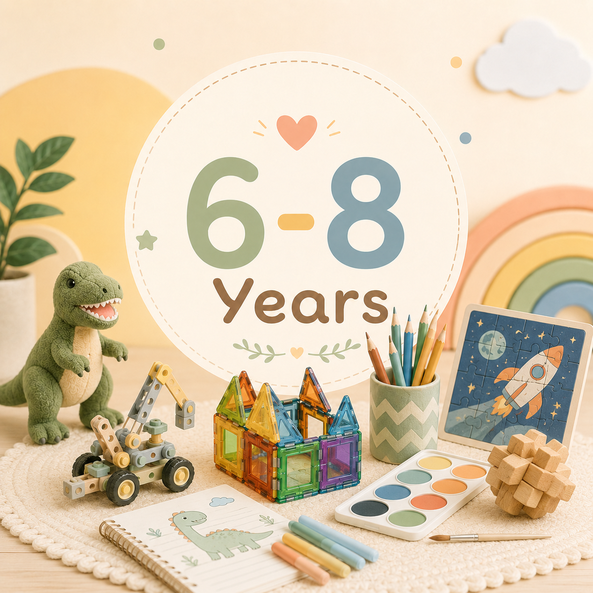 6–8 Years