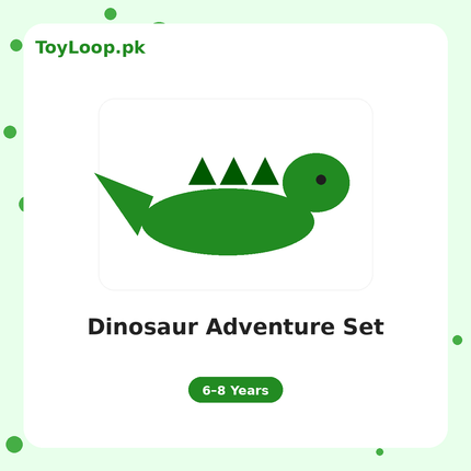 Dinosaur Adventure Set - ToyLoop.pk